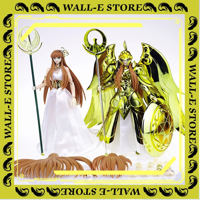 In Stock JM.MST Saint Seiya Myth Cloth Athena Saori Kido God Cloth with Casual Knights of the Zodiac Anime Action Figure Toys