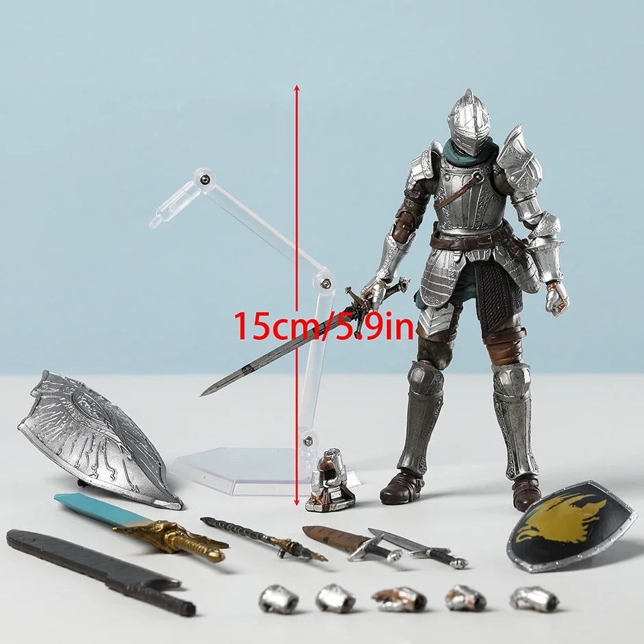 Demon's Souls Fluted Armor Figma Nr. 590 PVC-Actionfigur, Sammlerstück, Modellpuppe, Geschenk