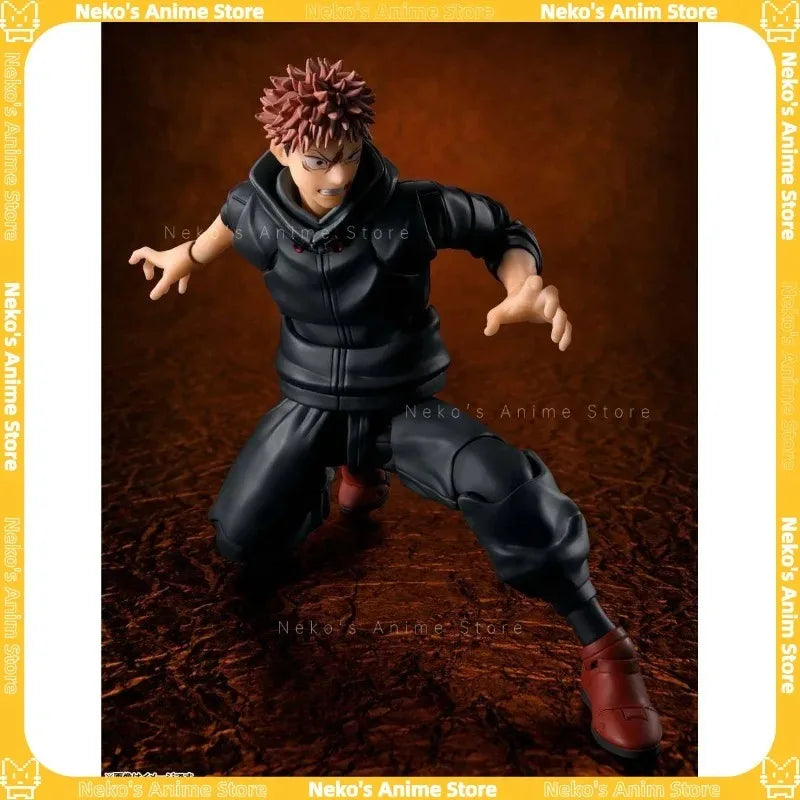 【In Stock】BANDAI Tamashii SHF Jujutsu Kaisen Yuji Itadori Sukuna Vessel Culling Game March Deposit Action FigureCollectibles