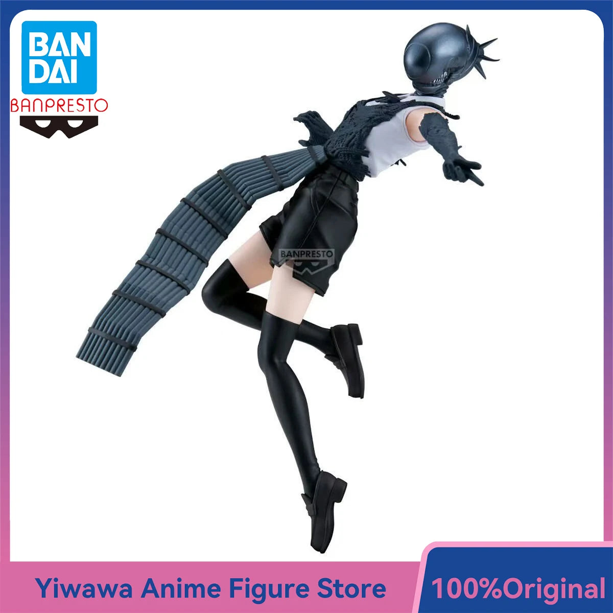 Originale BANDAI Banpresto Chainsaw Man Reze Anime-Figuren aus der Vibration Stars Serie – Feine Sammlermodelle, Bishoujo-Ornamente