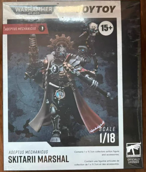 【SF】JOYTOY 1/18 Action Figure Adeptus Mechanicus Skitarii Marshal Model Toys Gifts Collection Ornaments