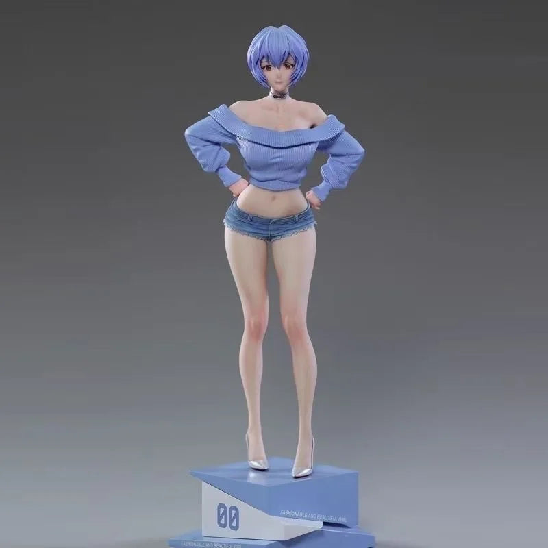 Deskmate Makinami School Girl Ayanami Rei School Beauty Asuka and Other Beautiful Girl Characters