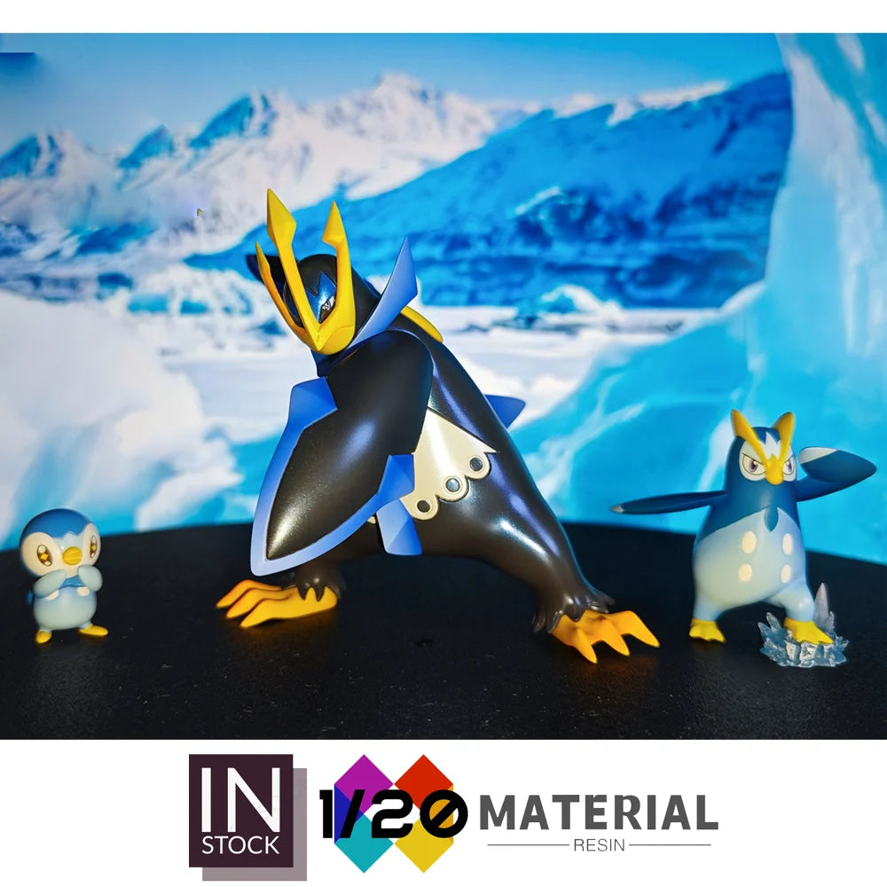 [In Stock]1/20 Resin Scale World [CP] - Piplup & Prinplup & Empoleon