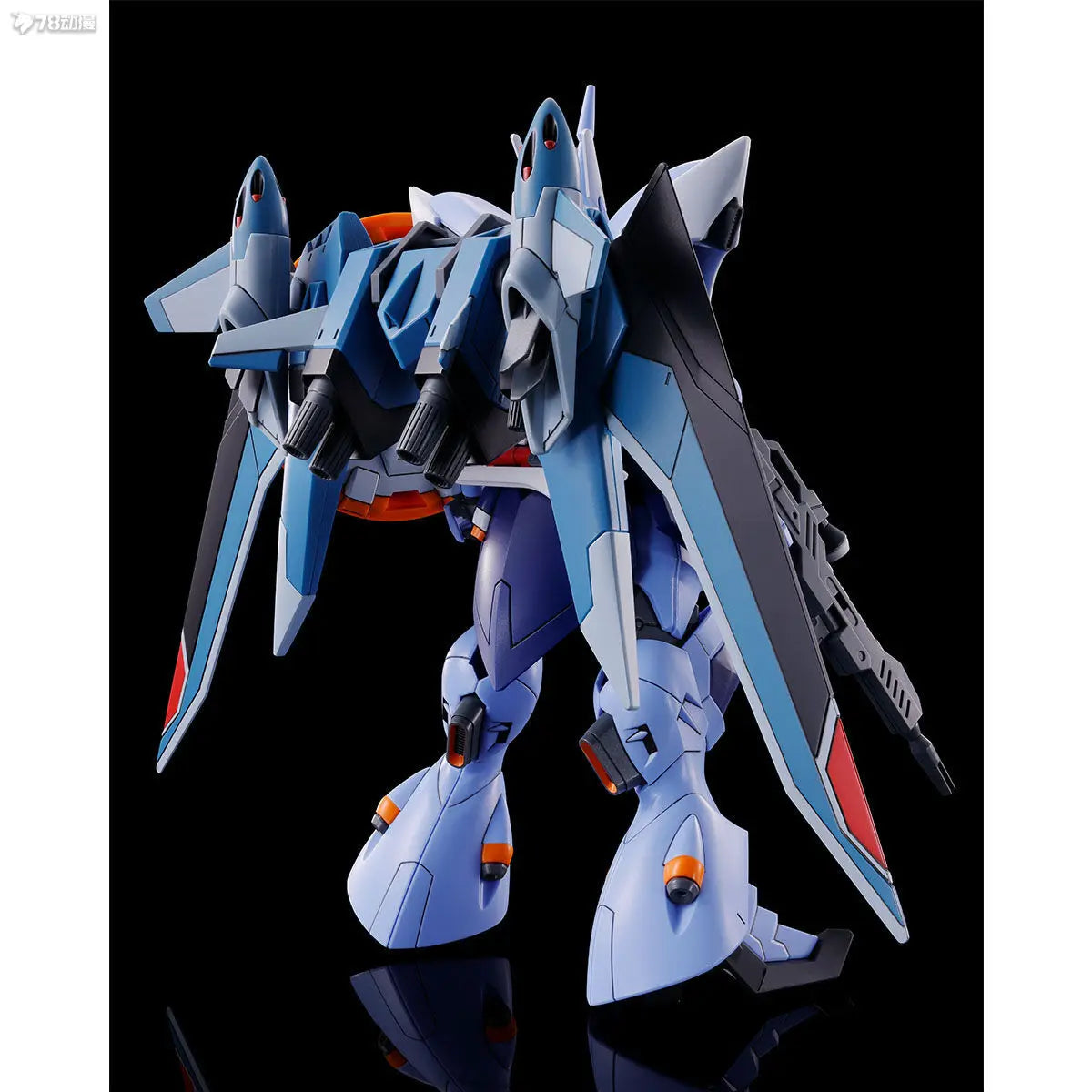 BANDAI Original HG Series ZGMF-2027/A GYAN Strom 1/144 Anime Figure Action Toys for Boys Gift Collectible Model Ornaments
