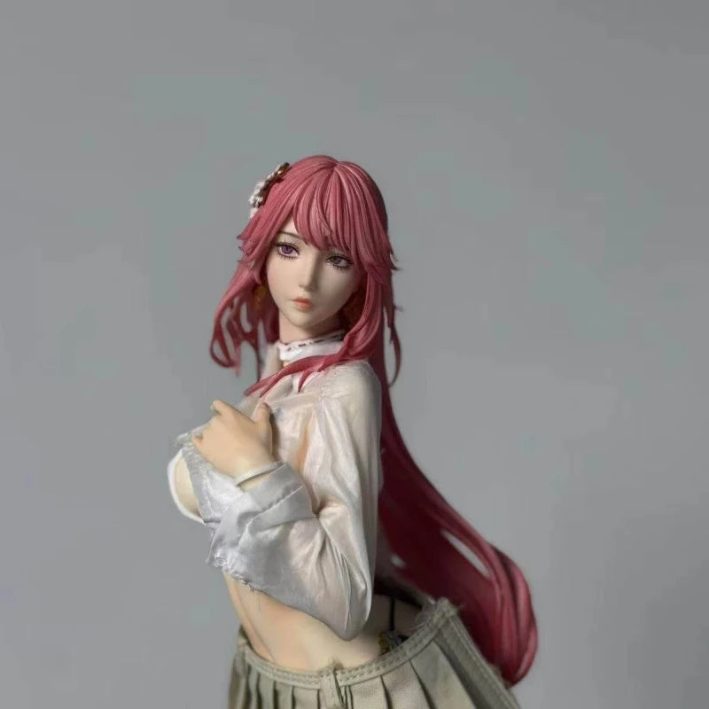 49cm Genshin Impact Figure Yae Miko Swimsuit Beautiful Girl Anime Collectible Model Desktop Decorations Holiday Gifts Kids Toys