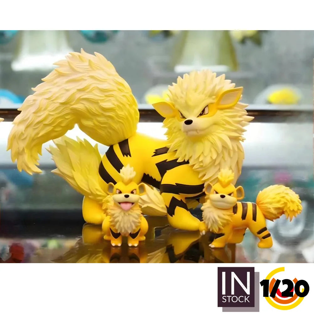 [IN STOCK] 1/20 Scale World Figure [WG STUDIO] - Growlithe & Arcanine