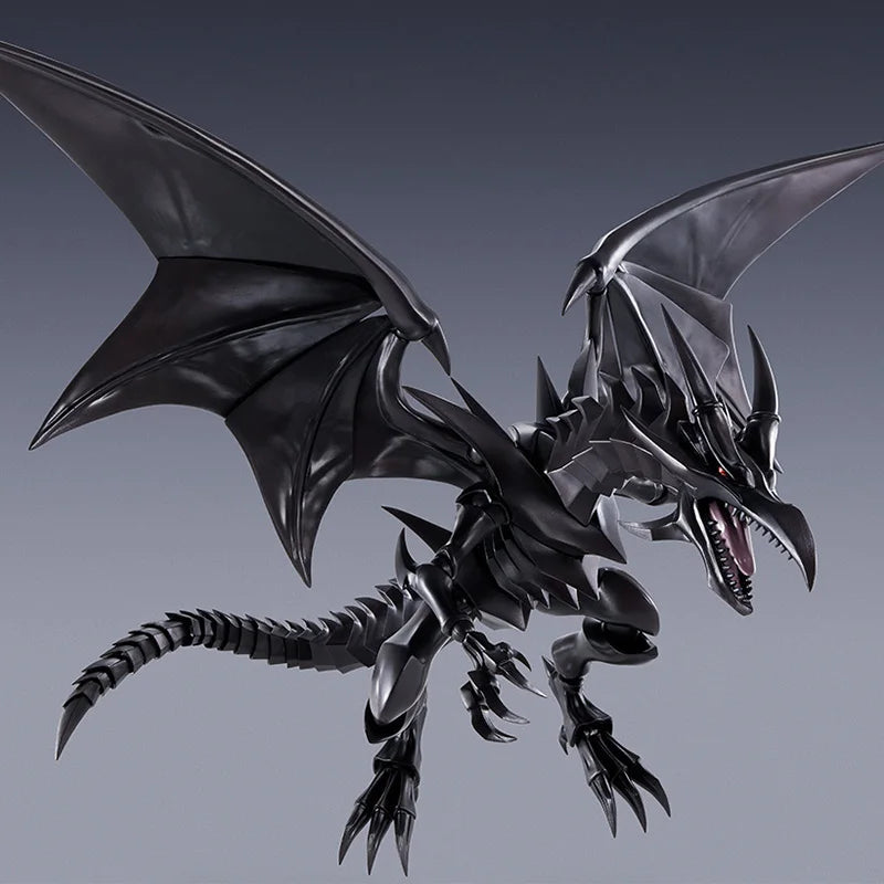 Bandai Original Box SHM S.H.MonsterArts Red Eyes Black Dragon In Stock Anime Action Figure Model Kit Toy Gift For Children Toys