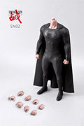 COMBA SUIT 1/6 SN02 Superhero Super Flexible Body Model Night Messenger Battle Suit Fit 12Inch Action Figure Soldier Head Sculpt
