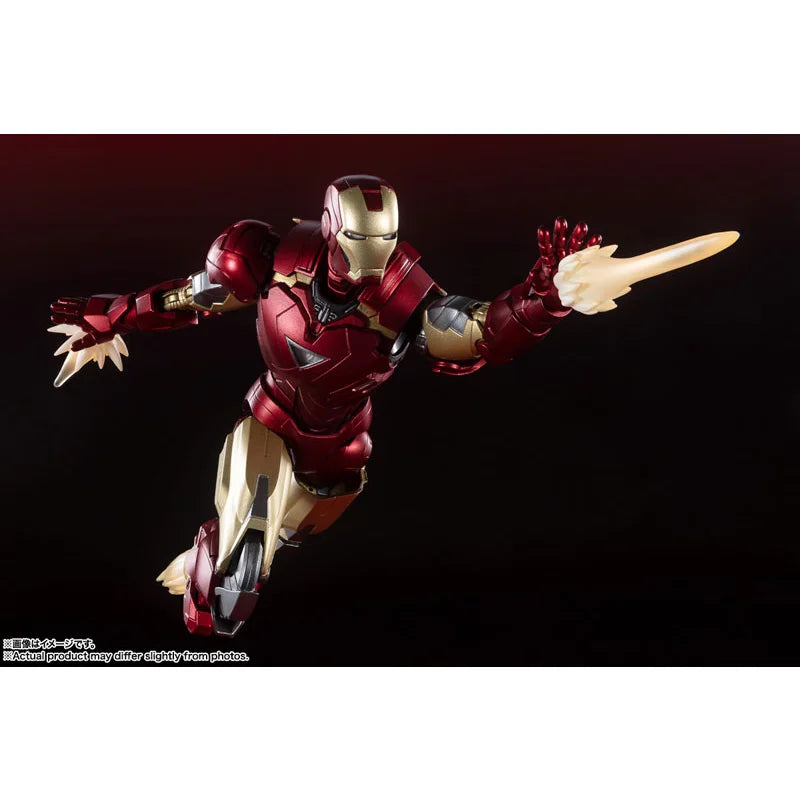 In Stock Bandai S.H.Figuarts Iron Man Mark 6 THE INFINITY SAGA Action Figure Anime Model Collectible Toys Gift