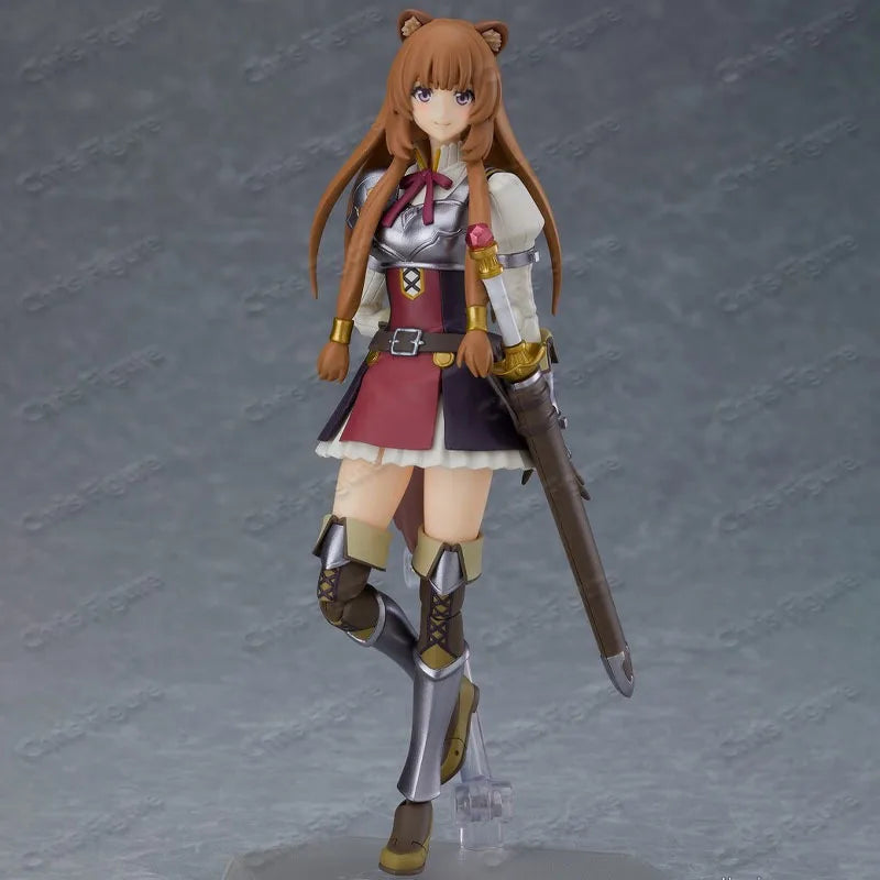 In Stock MAX Factory Original FigMA Shield Hero Chronicles Raphtalia Action Figure Collection Gift