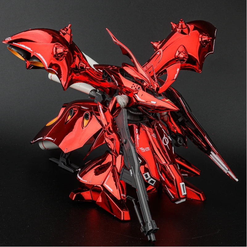 HG 1/144 MSN-04II Nightingale Electroplating Version Assembly Model Kit  Action Figure With Water Decal Anime Mecha Toy Boy Gift