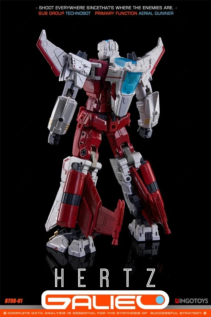 [In Stock] Hot-Selling Toy BINGOTOY BT08-01 Computron Strafe Action Figure Boys' Birthday Gift Collection