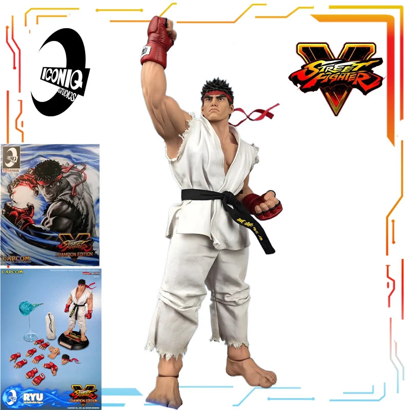 ICONIQ STUDIO Original 1/6 Finished Movable Exquisite Doll Series Street Fighter V Anime Long Toys Model Festival Gift for Boys