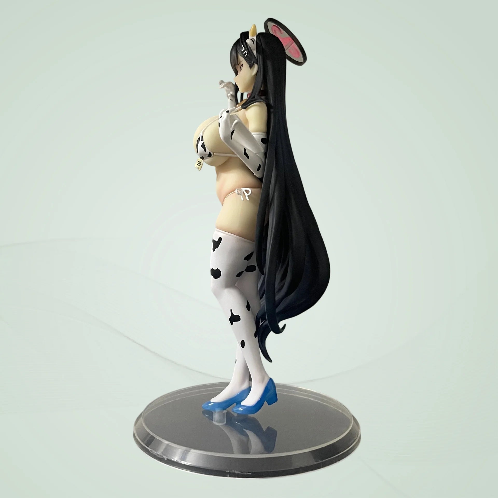 Anime Gk Figure Rion Tsukigetsu Cow Bikini Pvc Collectible Model Desktop Ornament For Adult Collectors Home Decoration Display