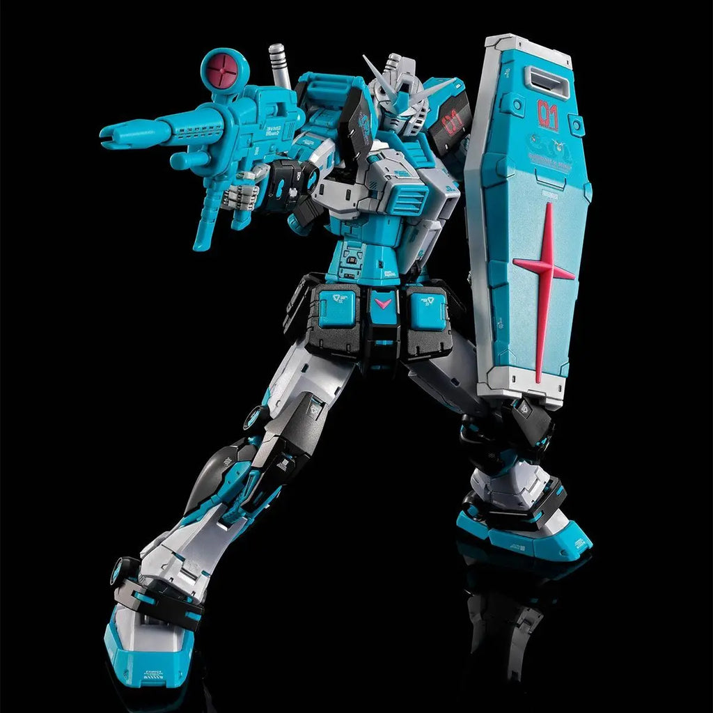 BANDAI PB LIMITED RG 1/144 RX-78-2 GUNDAM Ver.2.0 [Hatsune Miku Ver.] Anime Action Figures Assembly Model Collection Toy