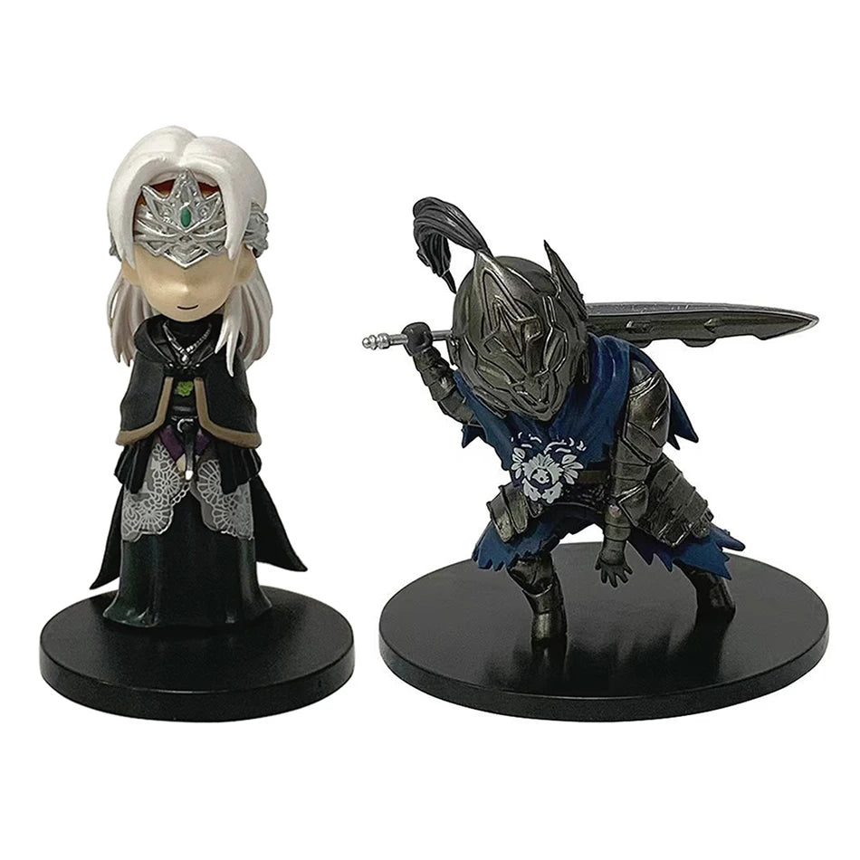 HOT Q version Dark Souls Anime Action Figure Solaire Artorias Ornstein Fire Keeper Doll Anime Figurine Model Toys for Boy Gifts