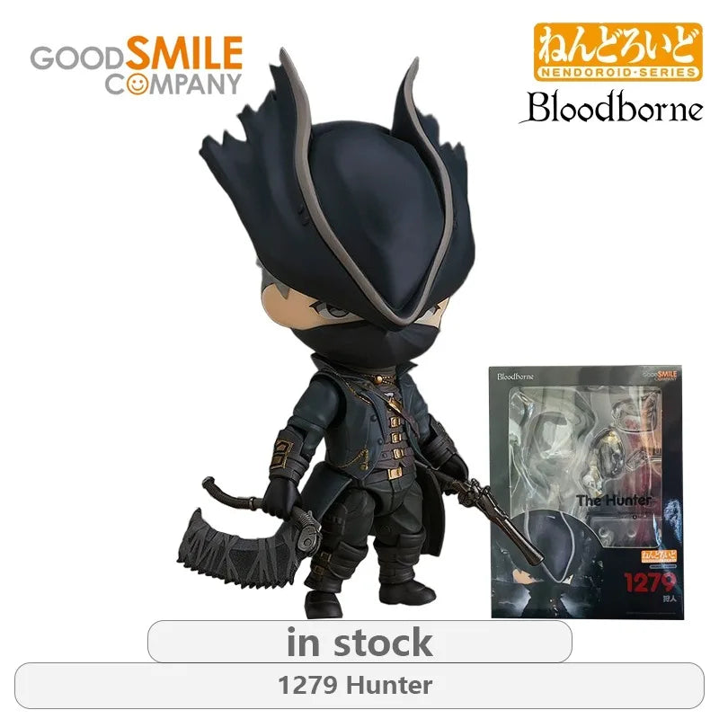 GSC Original NENDOROID·SERIES Bloodborne Series Hunter Anime Action Figure Model Toys Movable Model Ornaments Gifts Fo Boys