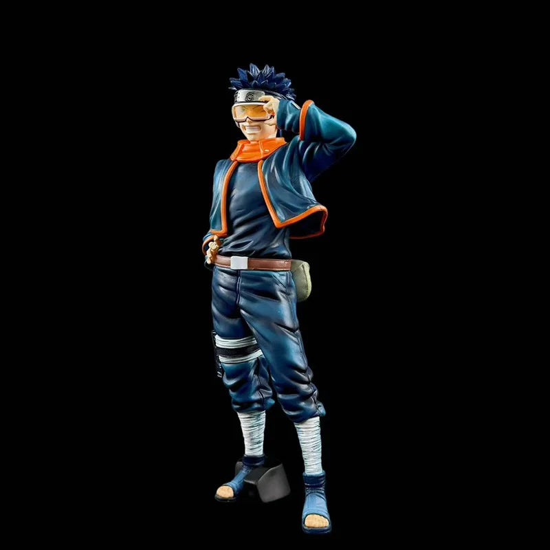 New Anime Naruto Kid Goggles Headband Obito Uchiha Figurine Jg Model Standing Statue Figure Collectable Ornaments Boy Toy Gift