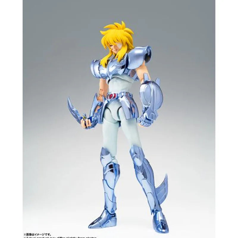 Bandai Original Myth Cloth EX Cygnus Hyoga 170mm Anime Action Figures Toys for Boys Christmas Gift Collectible Model Ornaments