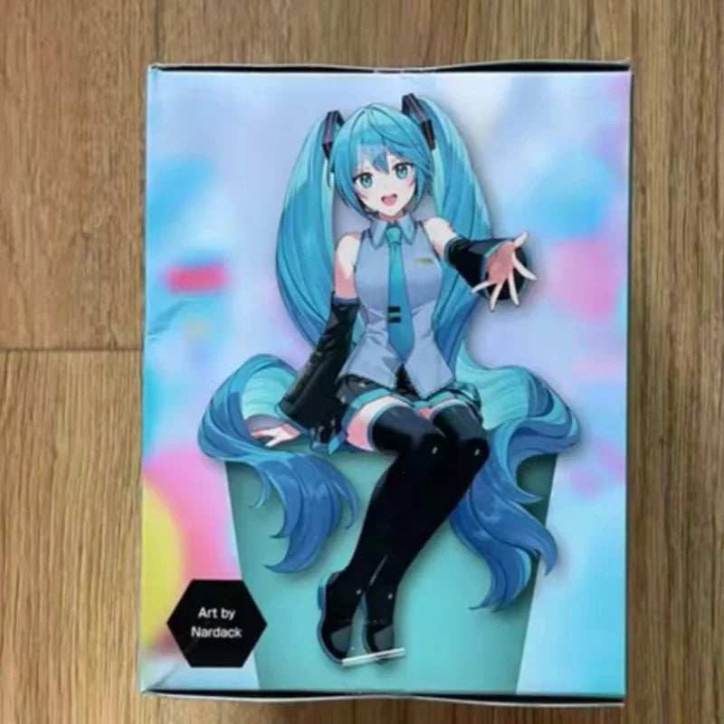 FURYU in Stock Genuine Piapro Characters - Megurine Luka - Noodle Stopper Figure Garage Kit  Action Figure Gifts Toys Model