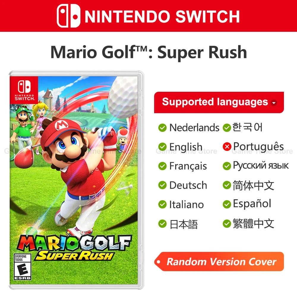 Mario Golf: Super Rush Nintendo Switch Game Deals 100% New Physical Game Card Sports Game for Nintendo Switch Game Console