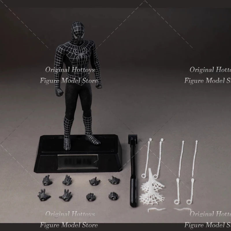 WELIKE TOYS 1/12 Scale Male Soldier Black/Red Super Spider Hero Character Full Set 6-inches Action Figure Model Collection