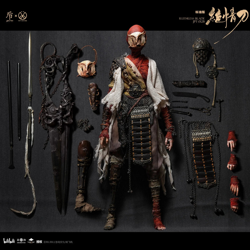 Brand New Stock JPT Design X POP Original COSTUME Cat Eleven Heartless Knife 1/6 Movable Doll Toy Collectible Ornament Boy Gift