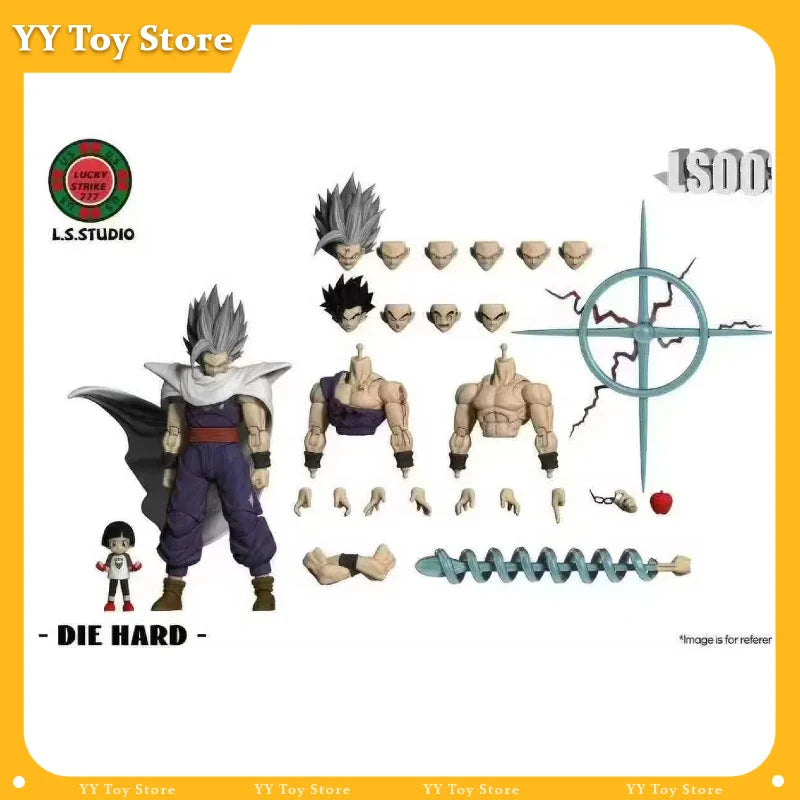 Ls L.S.Studio Dragon Ball Super: Super Hero Beast Gohan Son Gohan Figure Dragon Ball  Anime Action Figures Model Collection Toys