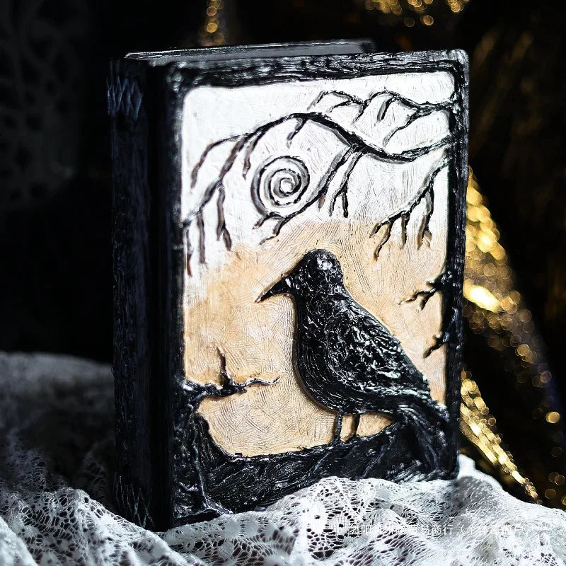 Naruto Crow Handmade Three-dimensional Relief Uchiha Itachi A5 Loose-leaf Card Collection Collection Book Gift Cthulhu