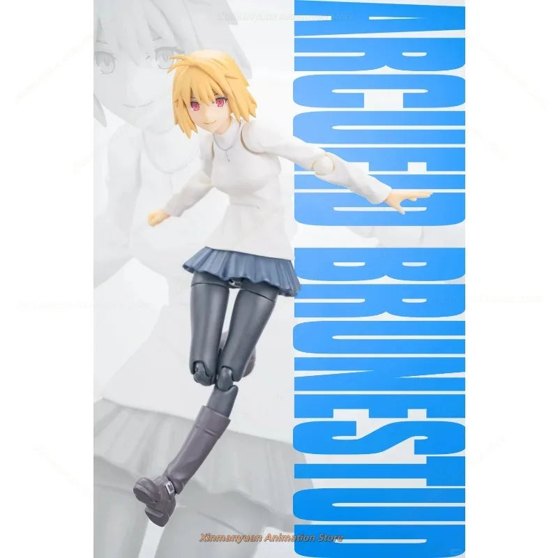 Brand New Genuine Max Factory GSC Figma 612 Tsukihime -A Piece of Blue Glass Moon- Arcueid Brunestud Action Figure Model Toys
