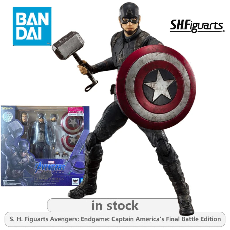 Authentic Bandai Original SHF Handsome Mobile Doll Iron Spider Man Armor 85 Anime Action Figure Model Toys Model Gifts for Boys