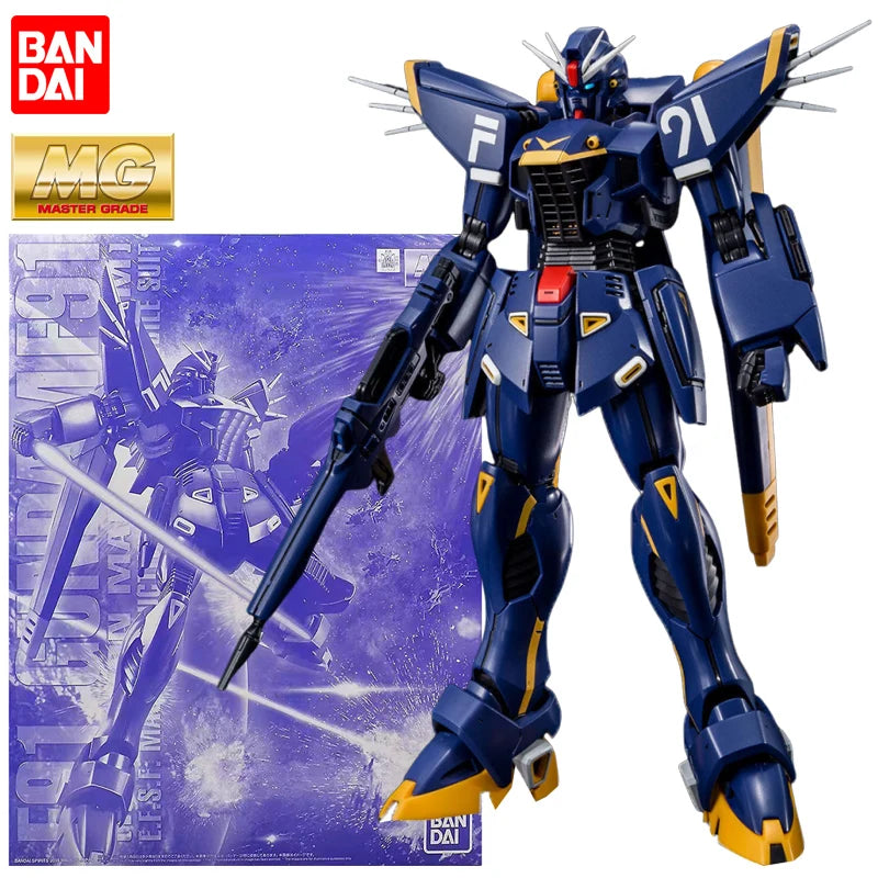 BANDAI PB Limited MG 1/100 GUNDAM FORMULA 91 Ver.2.0 (HARRISON MADIN CUSTOM) Anime Action Figures Assembly Model Collection Toy