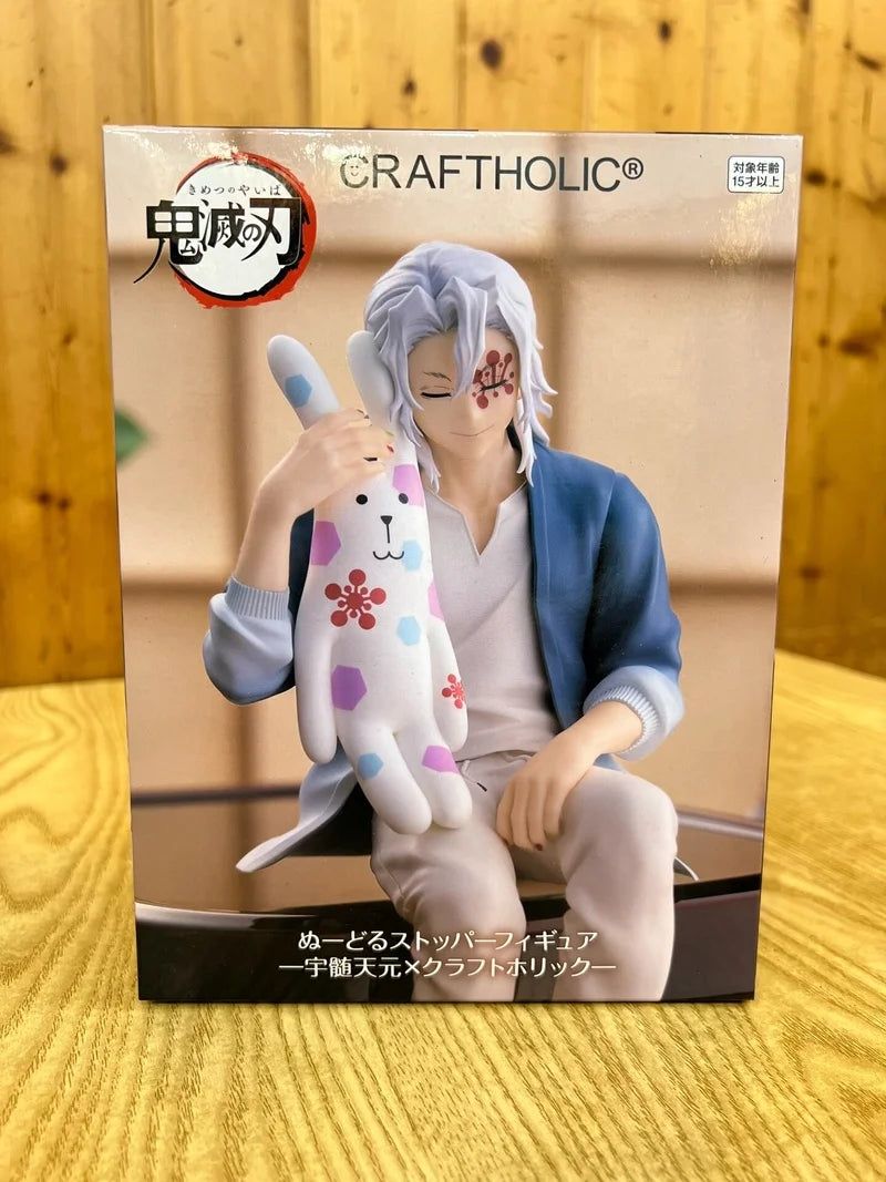 Genuine Original In Stock Furyu Demon Slayer: Kimetsu No Yaiba Craftholic Noodle Stopper Figure Uzui Tengen Anime Figure Model