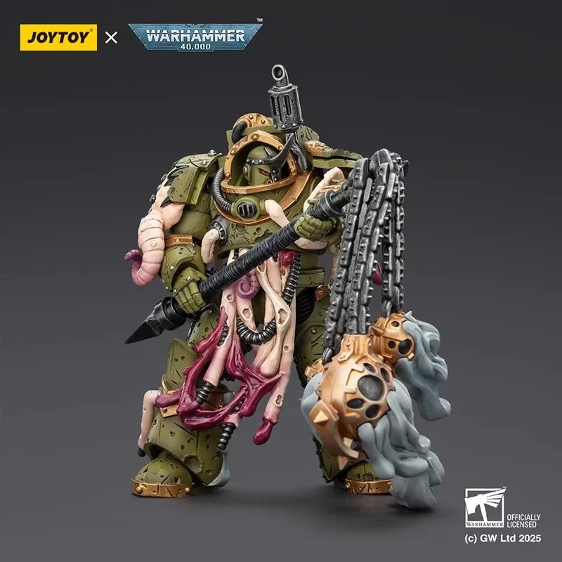 In stock  JOYTOY Dark Source Warhammer 40K Death Guard Lord of Decay Terminator & Death Shroud Terminator