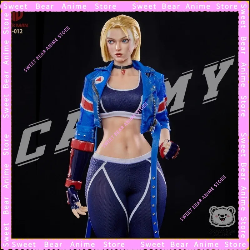 In Stock STARMAN 1/6 MS-012 Female Agent-Blue Silicone Soldier Action Figure Anime Model Trendy Toys Desktop Doll Collectibles