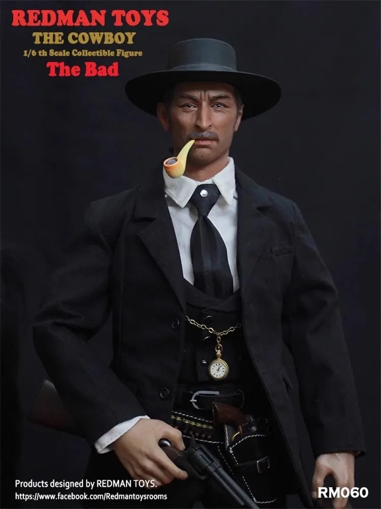 REDMAN TOYS RM060 1/6 Soldier The Bad Cowboy Full Set 12'' Action Figure Model Toy In Stock