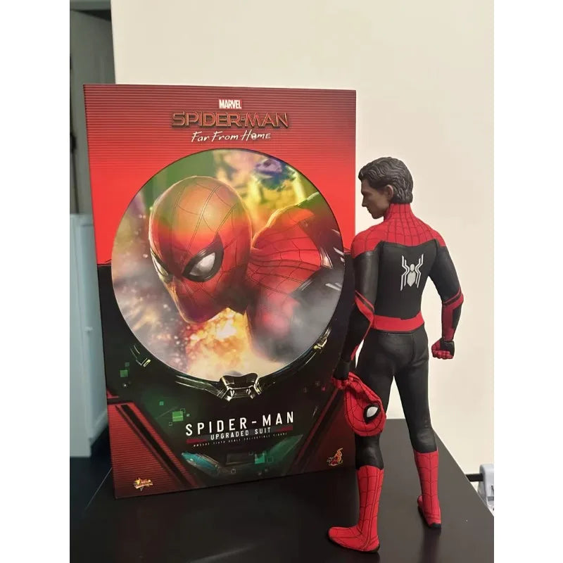 Original HOTTOYS MMS542 1/6 Collectible Toys Spider-Man Far From Home Super Hero Soldier 12'' Action Figure Model Fans Gifts
