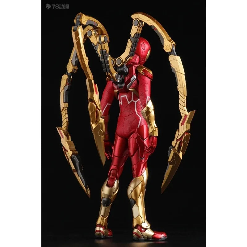 SENTINEL CO.LTD Genuine RE:EDIT Series Spider Man Iron Spider Man Movable Model Exquisite Model Collectibles As A Gift