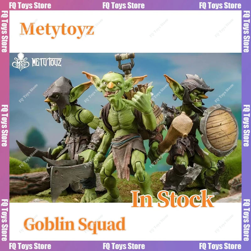 In Stock Genuine Metytoyz Goblin Adventure Team Warrior Movable Joint Anime Model Toy Collectible Gift