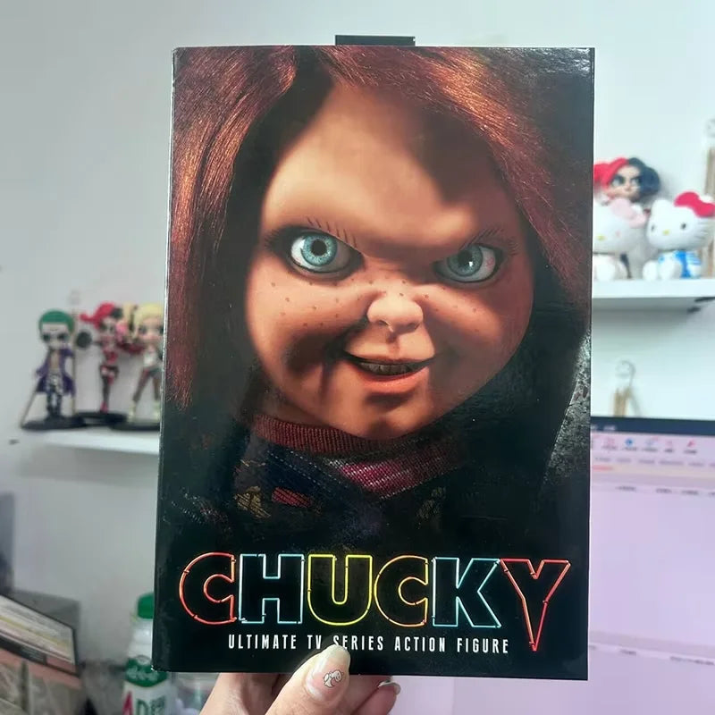NECA Good Guys Ultimate Chucky 2 Doll Child's Play PVC Action Figure Collectible Model Toys Christmas Gift