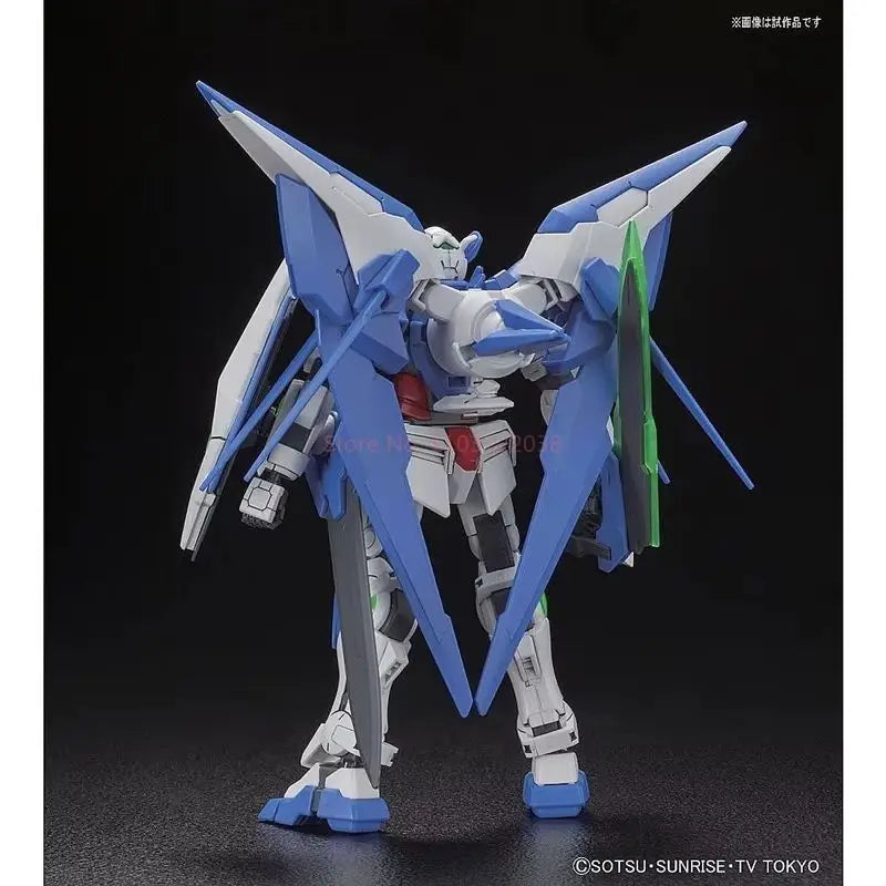 HGBF 016 1/144 Amazing Exia Mech Model Kit Assembly Action Figure Customizable Mobile Suit Toy for Boys Kids Birthday Gift