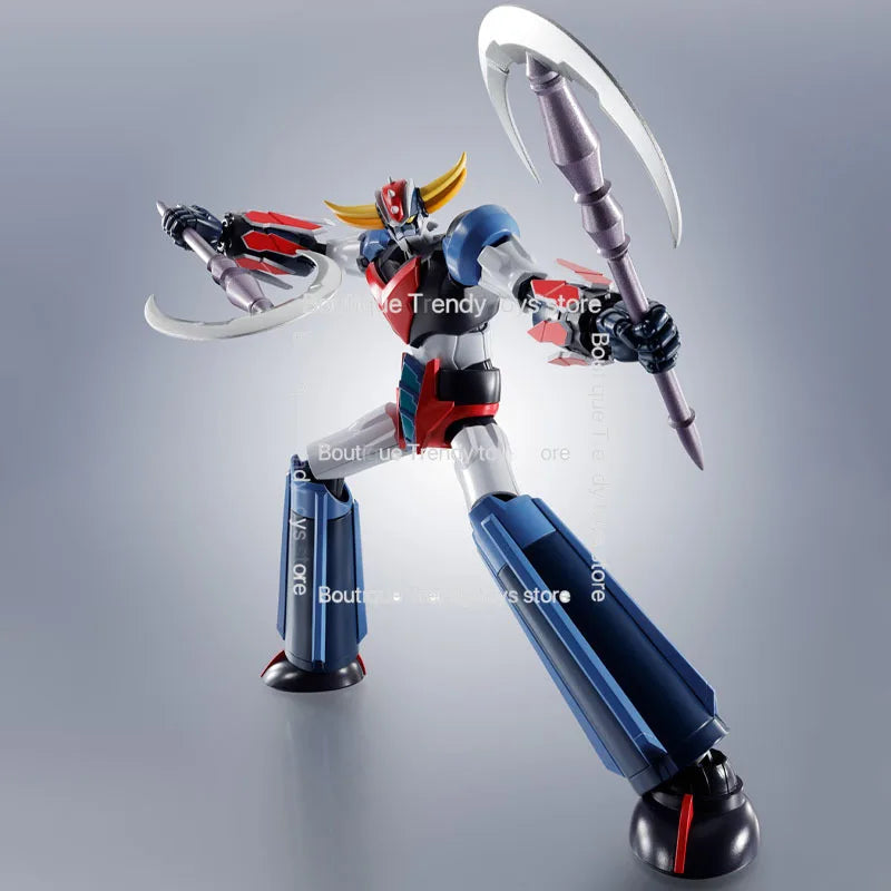 In Stock BANDAI Original THE ROBOT SPIRITS GRENDIZER SPAZER MAZINGER Z Action Figure Model Toy Gift for Kid
