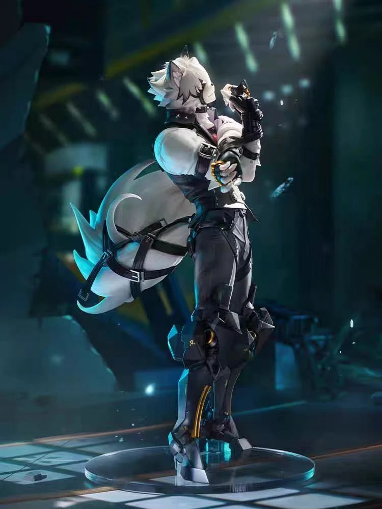 New Von Lycaon Zenless Zone Zero Collectible ModelAction Figurals Game Anime Statue Character Figures Cartoon Sculpture