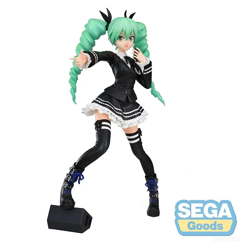 [in Stock] Genuine Song Ji Plan Arcade Version Future Voice Miku Fallen Angel Anime Beauty Girl Model Toy Desktop Decoration