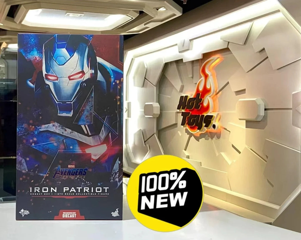 【MT】Hot Toys MMS547D34 Marvel "Avengers 4: Endgame" Iron Patriot 1:6 Scale Alloy Collectible Doll Movable Model Toy Gift