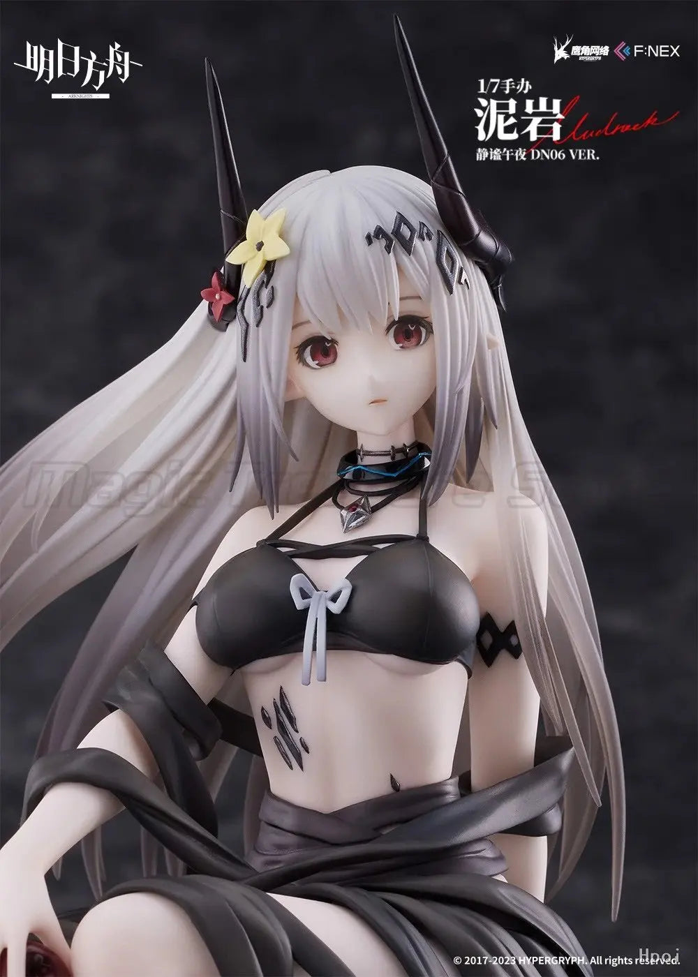 【MT】F:NEX Arknights Mudrock Silent Midnight DN06 Anime Figure H19cm 1/7 Scale
