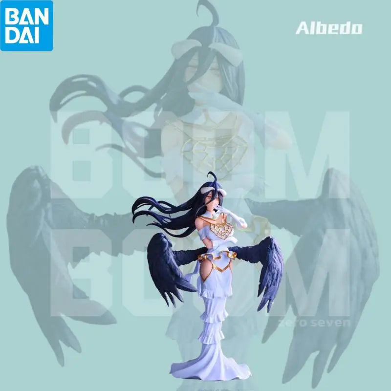 Genuine BANDAI NAMCO BANPRESTO Overlord Albedo PVC Figure in stock Collector Figurine Toys Desktop ornament Superb craftsmanship
