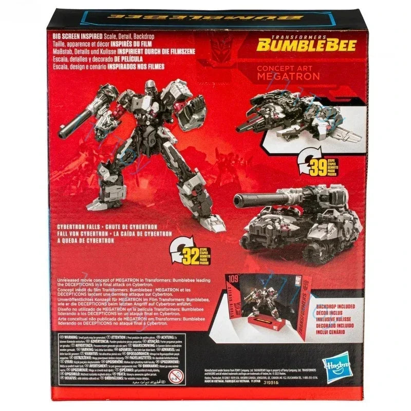 In Stock Hasbro Transformers Classic Toys Studio Series SS-109 Leader Megatron Action Figure Robot Toy Collectibles Gift Hobbies