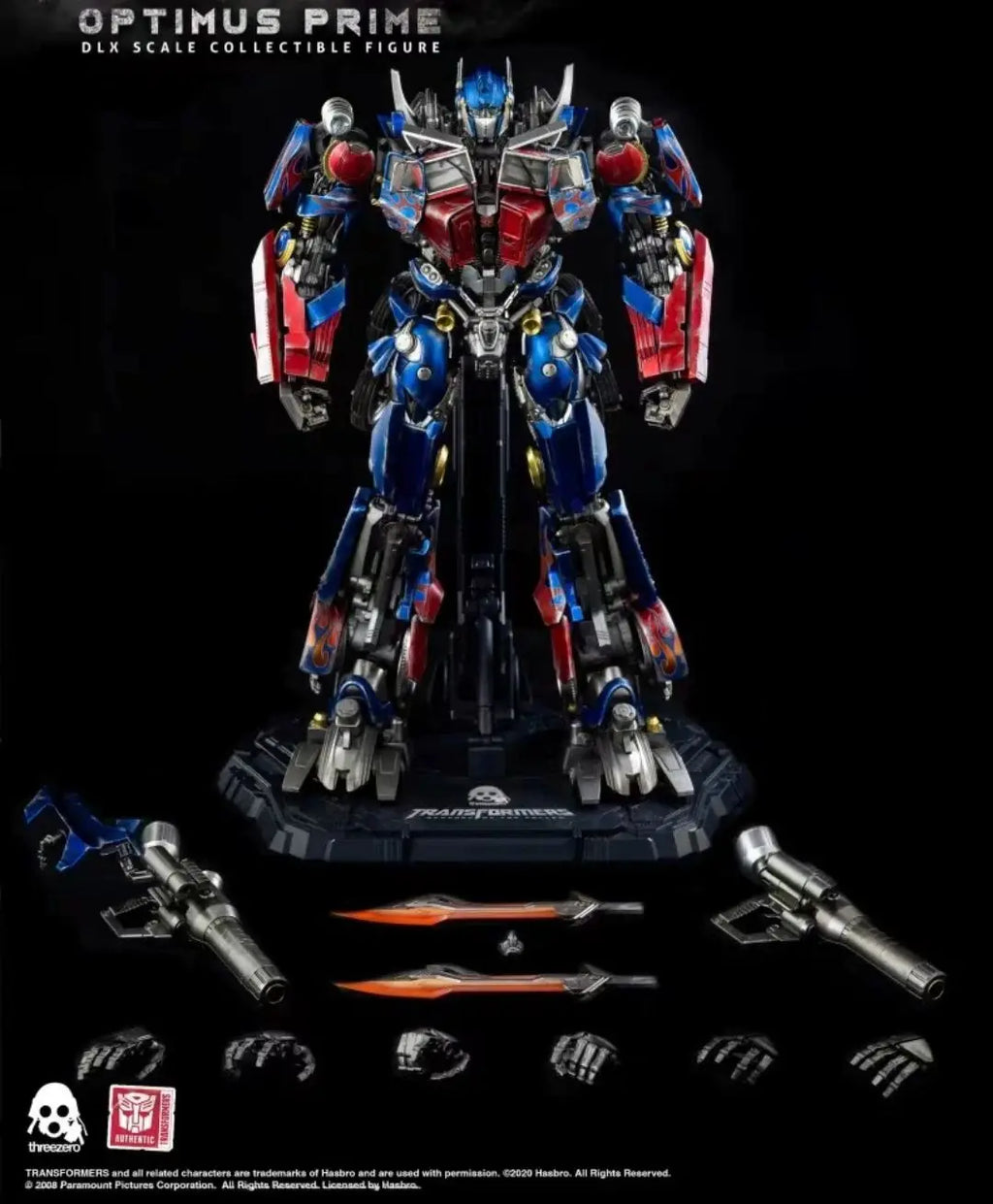 In Stock 3A Threezero DLX Transformion 2 OP Skyfire Mobile Model of Combined Alloy Skeleton Collect Gifts