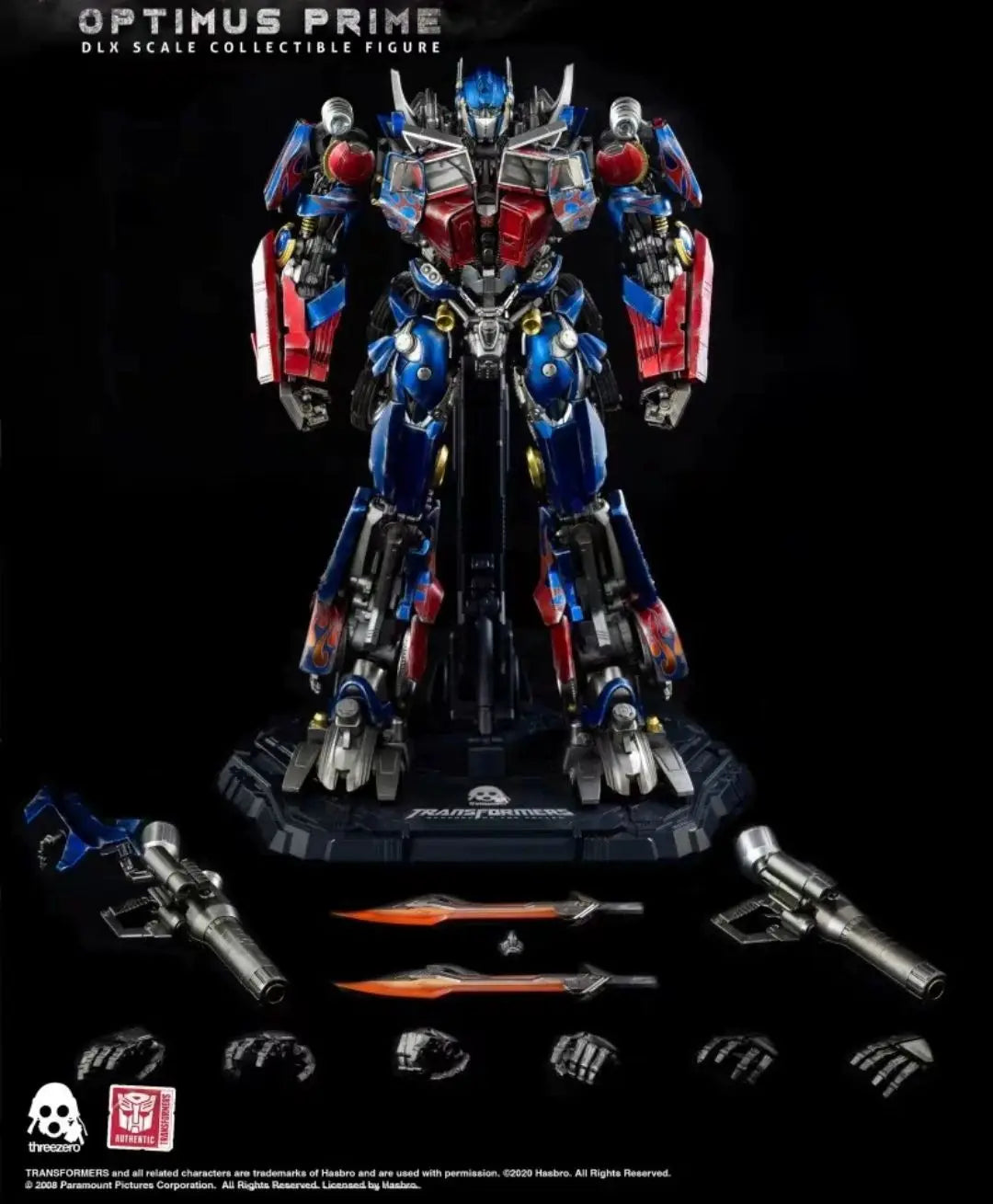 In Stock 3A Threezero DLX Transformion 2 OP Skyfire Mobile Model of Combined Alloy Skeleton Collect Gifts